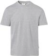 T-Shirt Heavy, ash-meliert, S