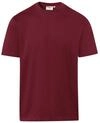 T-Shirt Heavy, Weinrot, L