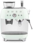 Smeg, EGF03PGEU, manuelle Espressomaschine, mit integrierter Kaffeem&uuml;hle,