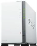 Synology DS223J 2 Bay Desktop NAS, wei&szlig;