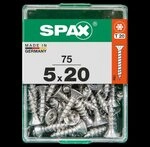 Spax Befestigungen Spax Trx Senkkopf gelb 5x20 m 75 St 4191020500202