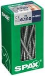 SPAX Schraube M6 x 120mm x 24, Edelstahl, Torx Senkkopf, Wirox, Vollgewinde,