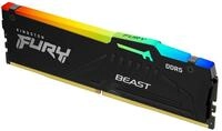 Kingston FURY Beast Schwarz RGB XMP 128GB 5200MT/s DDR5 CL40 DIMM Desktop Gaming