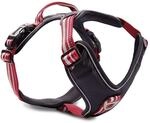 Wolters Geschirr Active Pro, Gr&ouml;&szlig;e:60-75 cm, Farbe:rot/schwarz