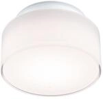 Paulmann 71081 LED Deckenleuchte Maro IP44 3000K 430lm 230V 6,8W Wei&szlig; Badleuchte