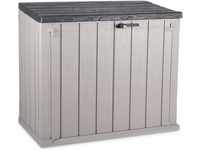 dobar® 95604e Mülltonnenverkleidung | Gerätebox aus Kunststoff | Mülltonnenbox