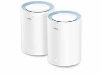 Cudy AC1200 Whole Home Mesh-WLAN-System, AC1200 Dualband-WLAN-Router, Range...