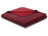 biederlack Plaid | Purpur-rot - 150 x 200