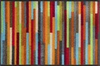 wash+Dry Fu&szlig;matte, Mikado Stripes 50x75cm, innen, waschbar, bunt