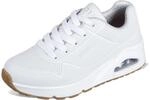 Skechers Jungen UNO Stand On Air Sneaker, White Synthetic Trim, 32 EU