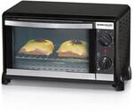 ROMMELSBACHER Kleinbackofen BG 950 "Speedy" - 10 Liter Backraum, 2 Quarzheizelemente,
