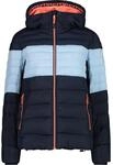 CMP Damen Hoodie Jacke, Black Blue, 44