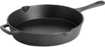 Napoleon 56058 Gusseisen-Bratpfanne 30 cm, Schwarz