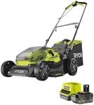 RYOBI 18 V ONE+ Akku-Rasenm&auml;her RY18LM37A-140 &ndash; 37 cm Schnittbreite, inkl. 1 x
