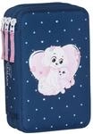 Beckmann 3-F&auml;chrige Federmappe Pet Friends Blue