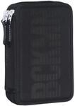 Beckmann Federm&auml;ppchen 3-Fold Pencil Case Black schwarz