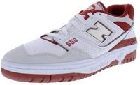 New Balance Unisex Erwachsene Sneaker Low BB 550 Weiss 46,5