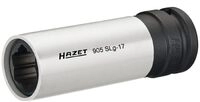 HAZET Steckschl&uuml;ssel-Einsatz 905SLG-17 I Antrieb: Vierkant und Hybrid Sonderprofil