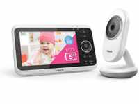 VTech Babymonitor VM350 – Video-Babyphone mit beweglicher Kamera, 720p– Klarer