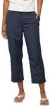 Jack Wolfskin Damen Kalahari 7/8 Pants W Freizeithose, Night Blue, 36