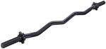 GORILLA SPORTS&reg; SZ Curlstange - 30mm, 120cm L&auml;nge, mit 2X Sternverschl&uuml;ssen, bis