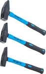 BGS 3845 | Schlosserhammer-Satz | Fiberglasstiel | DIN 1041 | 300/500 / 800 g 