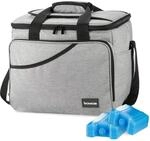 bomoe 25 Liter K&uuml;hltasche faltbar - K&uuml;hlbox inkl 2X K&uuml;hlakkus - Outdoor