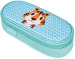 herlitz 50038954 Faulenzer Etui, Cute Animals Tiger, 1 St&uuml;ck