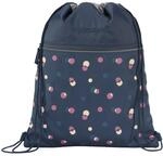 coocazoo Turnbeutel &bdquo;Bubble Dreams&rdquo;, blau, mit Rei&szlig;verschlussfach und Kordelzug,