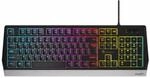 Genesis RHOD 300 RGB Clavier USB QWERTY Noir
