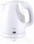 HAEGER Mini Lisbon Elektrischer Wasserkocher mit 1300 W Leistung, 0,9 l, 360 Grad