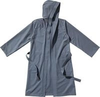 Cocoon TRAVELLER'S TREE Micofiber Bathrobe with Hood Gr&ouml;&szlig;e XL anchor grey