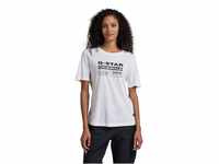 G-STAR RAW Damen Originals Label Regular T-Shirt, Weiß (white...