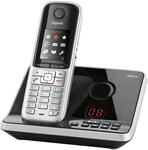 Gigaset S810A Dect-Schnurlostelefonmit Anrufbeantworter, stahlgrau