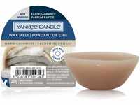 Yankee Candle Duftwachs Wax Melts | Warm Cashmere | bis zu 8 Stunden Duft | 1 Stück,