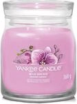 Yankee Candle Signature Duftkerze | Wilde Orchidee Medium Glas Kerze mit