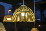 Reona &ndash; Garten-H&auml;ngeleuchte, LED, Rattan, 3 Intensit&auml;ten, wiederaufladbar,...