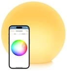 Eve Flare (Apple Home) &ndash; Tragbare smarte LED-Kugelleuchte, wasserbest&auml;ndig,