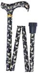 Design Faltstock SEESCHWALBE farbig, bunt, modisch, h&ouml;henverstellbar, Derbygriff,