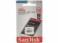 SanDisk MicroSD Card 256GB Ultra Class 10 inkl. Adapter
