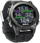 Mares Sirius Tauchcomputer im Armbanduhr-Format, Farbe:schwarz/schwarz