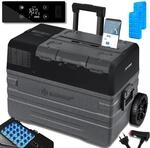 KESSER&reg; Kompressor K&uuml;hlbox Auto elektrisch 42L, Camping K&uuml;hlbox 12/24/230V mit