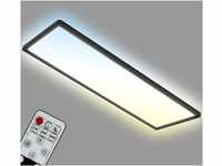 BRILONER Leuchten - LED Deckenleuchte CCT, LED Deckenlampe Backlight, Ultra Flach,