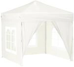 vidaXL Partyzelt Faltbar mit Seitenw&auml;nden Gartenzelt Festzelt Pavillon Zelt