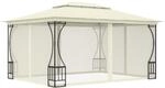 vidaXL Pavillon mit Netz UV-best&auml;ndig Partyzelt Festzelt Gartenzelt Gartenpavillon