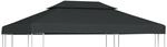 vidaXL Pavillon Ersatzdach 310 g/m&sup2; 4x3m Pavillondach Dachplane Ersatzbezug...