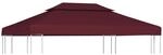 vidaXL Pavillon Ersatzdach 310 g/m&sup2; 4x3m Pavillondach Dachplane Ersatzbezug...