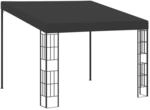 vidaXL Wand-Pavillon 3 x 3 m Anthrazit Stoff