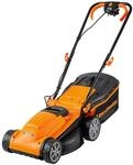 Lawnmaster MEB1434M Elektro Rasenm&auml;her 1400W 34cm, bis 300㎡, 6-fache