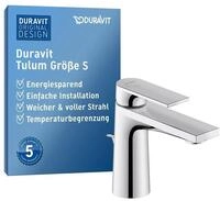Duravit Tulum Waschtischarmatur, Gr&ouml;&szlig;e S (Auslauf H&ouml;he 97 mm), Wasserhahn Bad mit